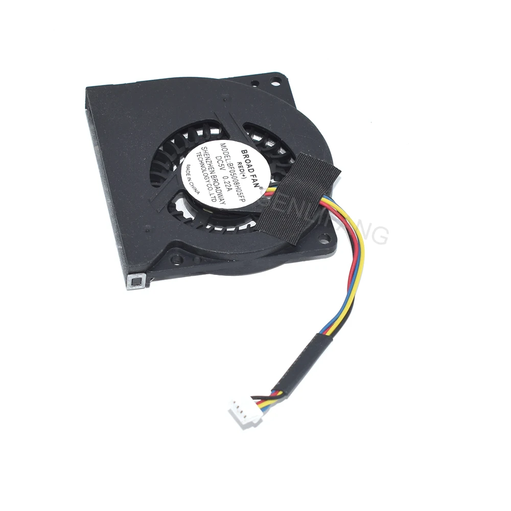 For BROAD FAN BF05008H05FP DC5V 0.22A 4-Wire CPU Cooling Fan