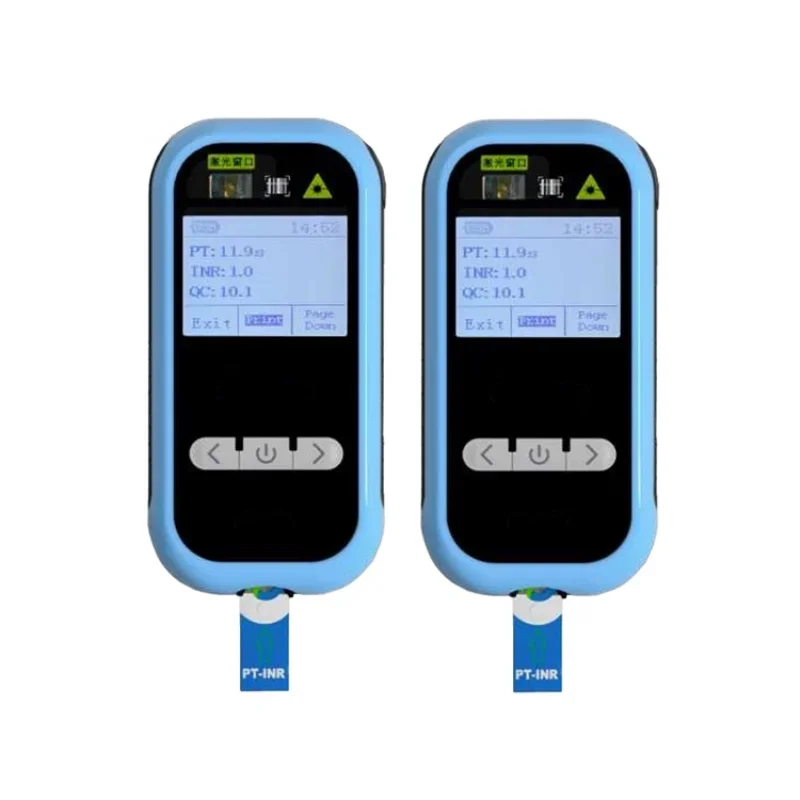 Blood Coagulation Analyzer ElectroMeter for Professional Point of Care Patient Self-Testing Portable Coagulometer PT/INR Meter