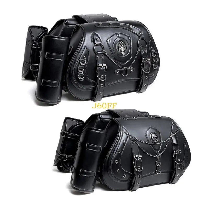 

J60F Waterproof Motorcycle Saddlebag Spacious Motorcycle Bag Fashionable Side Bag for Long Distance Rides & Daily Commutes