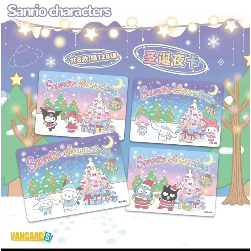Anime Hello Kitty Sanrio Cards Kuromi Trading Card Game My Melody Booster Box Cartoon Cute Collection Card Toy For Girl