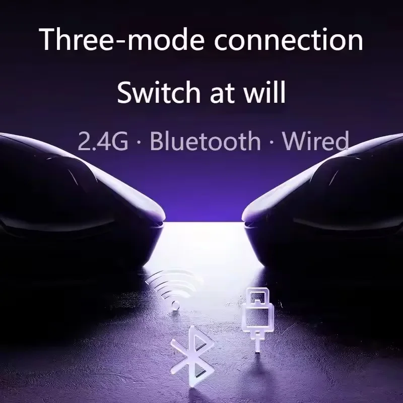 ATK Raykong U2 Mini ratón inalámbrico Bluetooth 38g diseño ergonómico ligero controlador de triodo Juegos de PC E juegos deportivos ratones