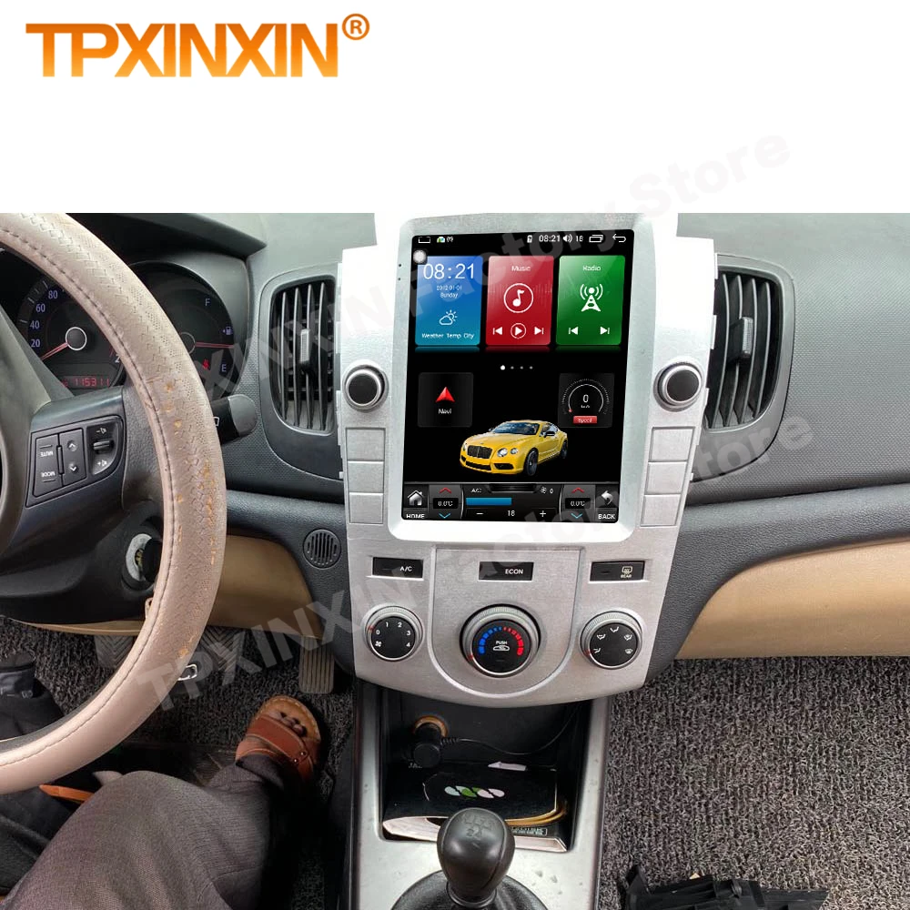 8+256GB Carplay Radio Coche With BT 5.0 Android AUTO For KIA Forte 2009 2010 2011 2012 GPS Navi Automotive Multimedia Head Unit