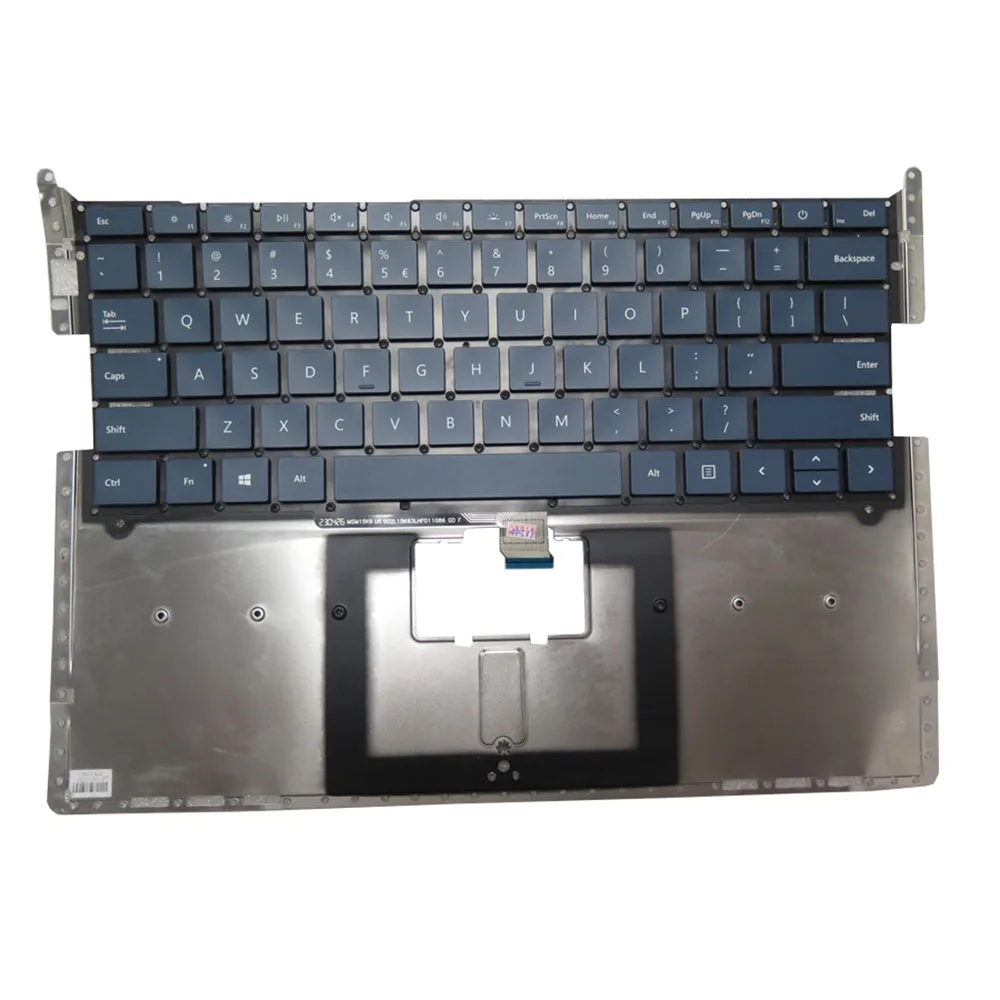 Laptop-Tastatur für Microsoft Surface 1769 MSM15K6 MSM15K63US95283J Vereinigte Staaten US Blau/ROT