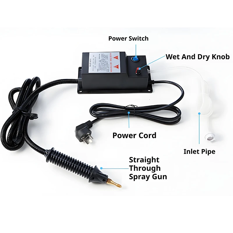 2600 W Hochtemperatur-Dampfreiniger, tragbare Sterilisationsdruckstrahl-Waschmaschine für Zuhause, Auto, Küche, Klimaanlage