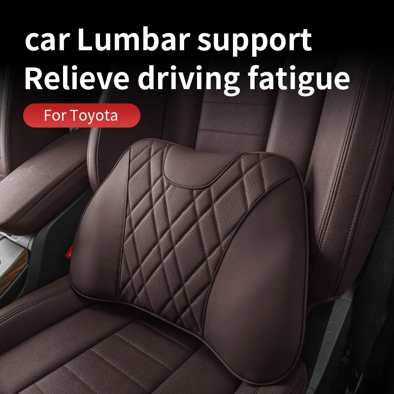 

Для Toyota Corolla Levin Camry Yaris Avalon RAV4 Highlander Prado Land Cruiser Harrier Venza автомобильная поясная подушка поясничная поддержка