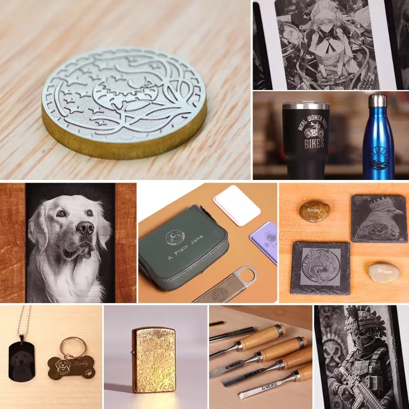 [Mais vendido] Alta precisão econômica 30w 50w 70 100 cnc máquina de gravação de feixe de metal e marcação de feixe de fibra para madeira e metal