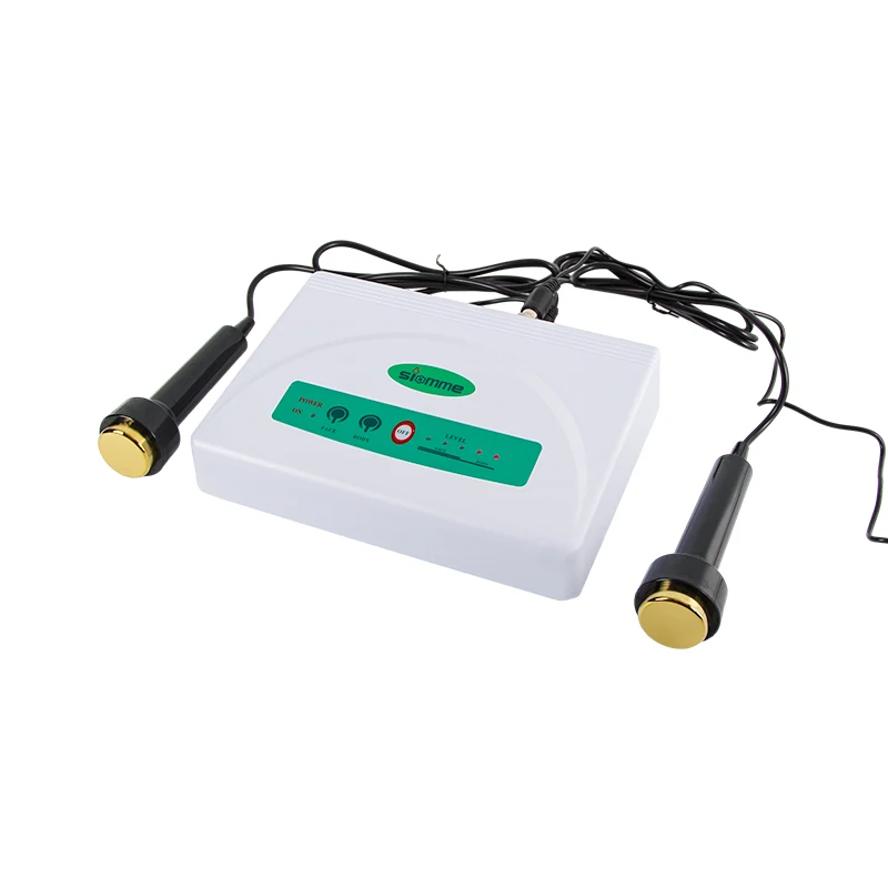 جهاز تجميل سطح المكتب بمنظف شد الوجه بالموجات فوق الصوتية بمقابض مزدوجة مع مقابس الاتحاد الأفريقي والولايات المتحدة #1