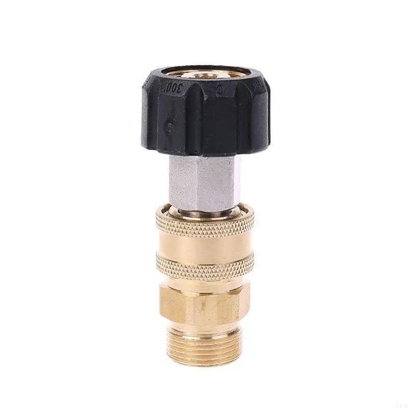 L43A 5000PSI Pressure Washer Adapter Set Quick Couplers M22 14