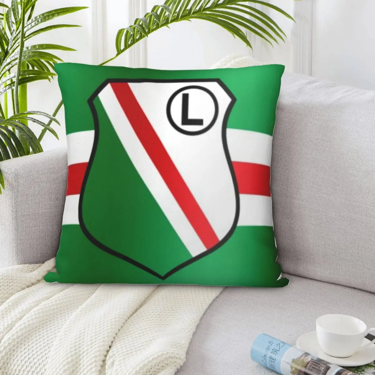 Legia Warsaw 000196, наволочка, наволочки, декоративная подушка, наволочка Dakimakura, наволочка