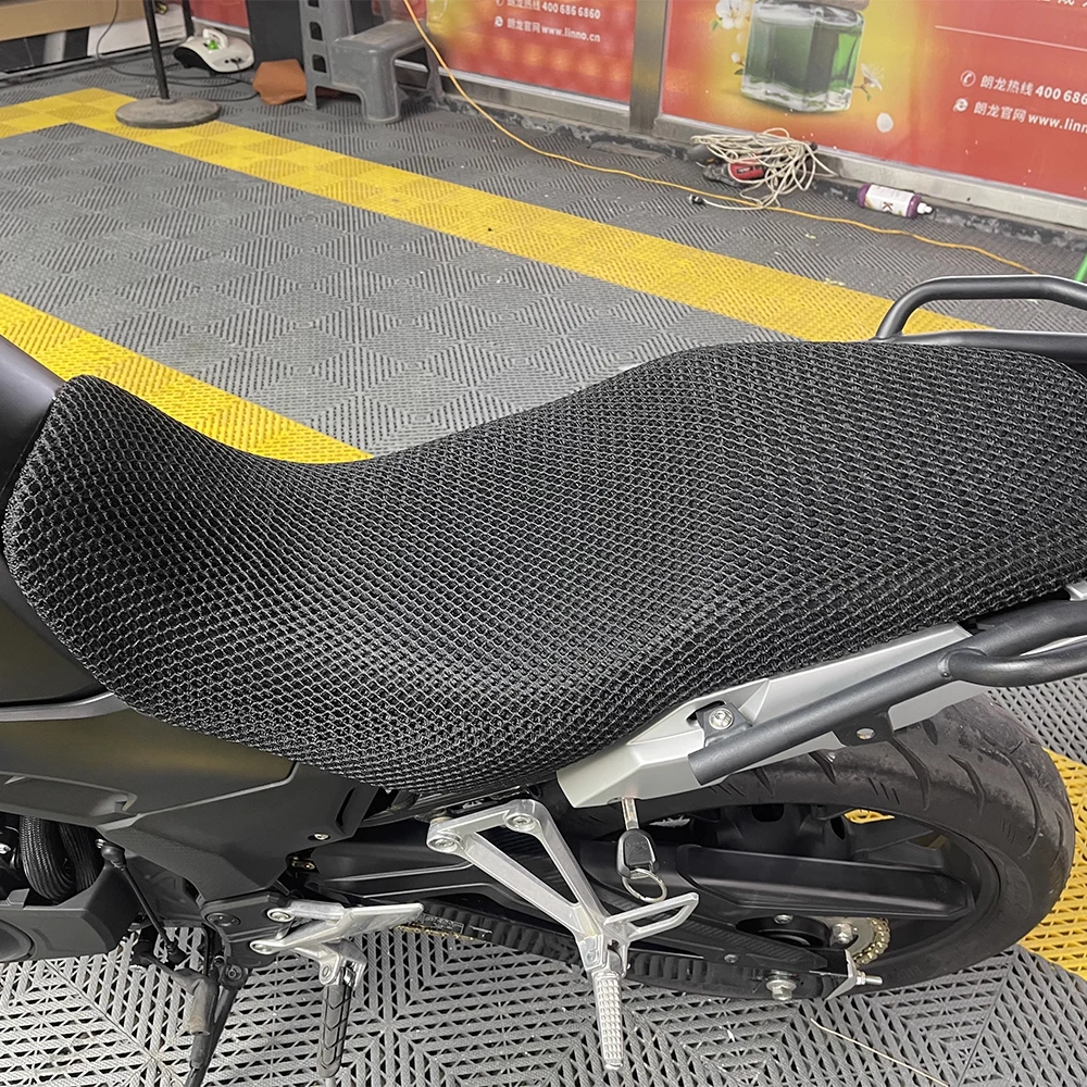 For HONDA CB400X CB 400 X CB 400X CB400 X 2021 2022 Motorcycle Accessories Seat Cushion Cover Thermal Protection Guard 3D Mesh