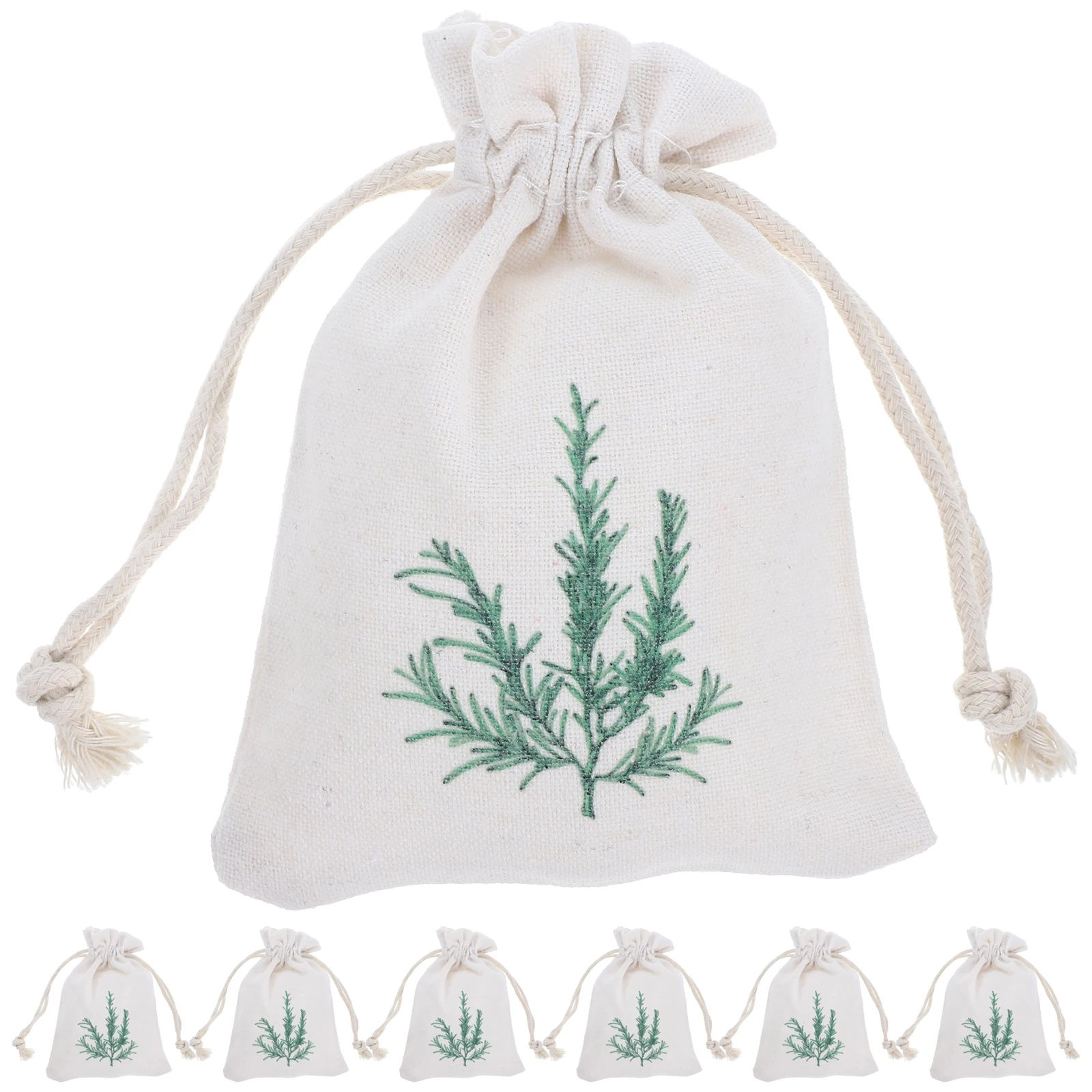 

10pcs Lavender Sachet Bags Empty Cotton Drawstring Pouches Aroma Freshener Diy Wedding Party Supplies Burlap Scent Storage Bags