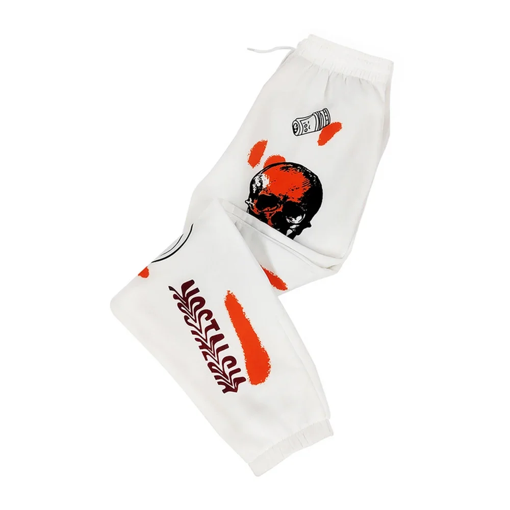 Damen Jogginghose für Zuhause und Outdoor, Komfortable Sweathose, Neue Mode Y2K, Lose Hose mit Kordelzug, Streetwear – Detail 8