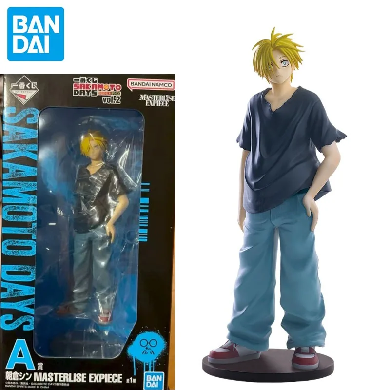 

Original BANDAI Ichiban KUJI SAKAMOTO DAYS Vol.2 A Award SHIN ASAKURA MASTERLISE EXPIECE Anime Figurine Model Toys Gifts
