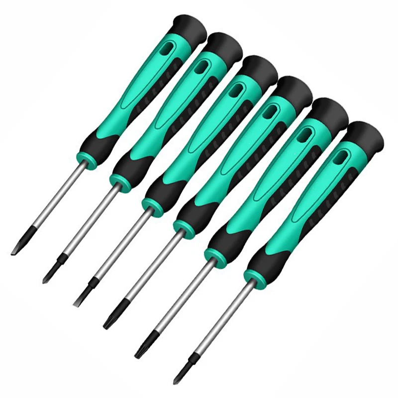 Präzisions elektronischer Schrauben dreher 6 Stück Set Handy Computer Kamera Präzisions instrument Reparatur profession elle Werkzeuge Handwerkzeug