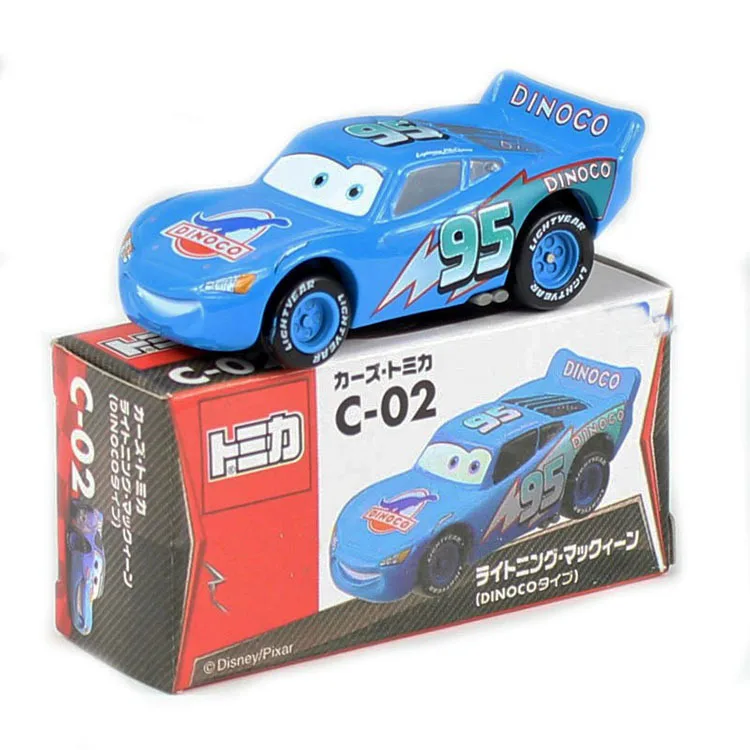 TAKARA TOMY TOMICA Cars Lightning Mcqueen Mater Dinoco 43 95 Alloy Model Car Vehicles Kids Children Toys Gift