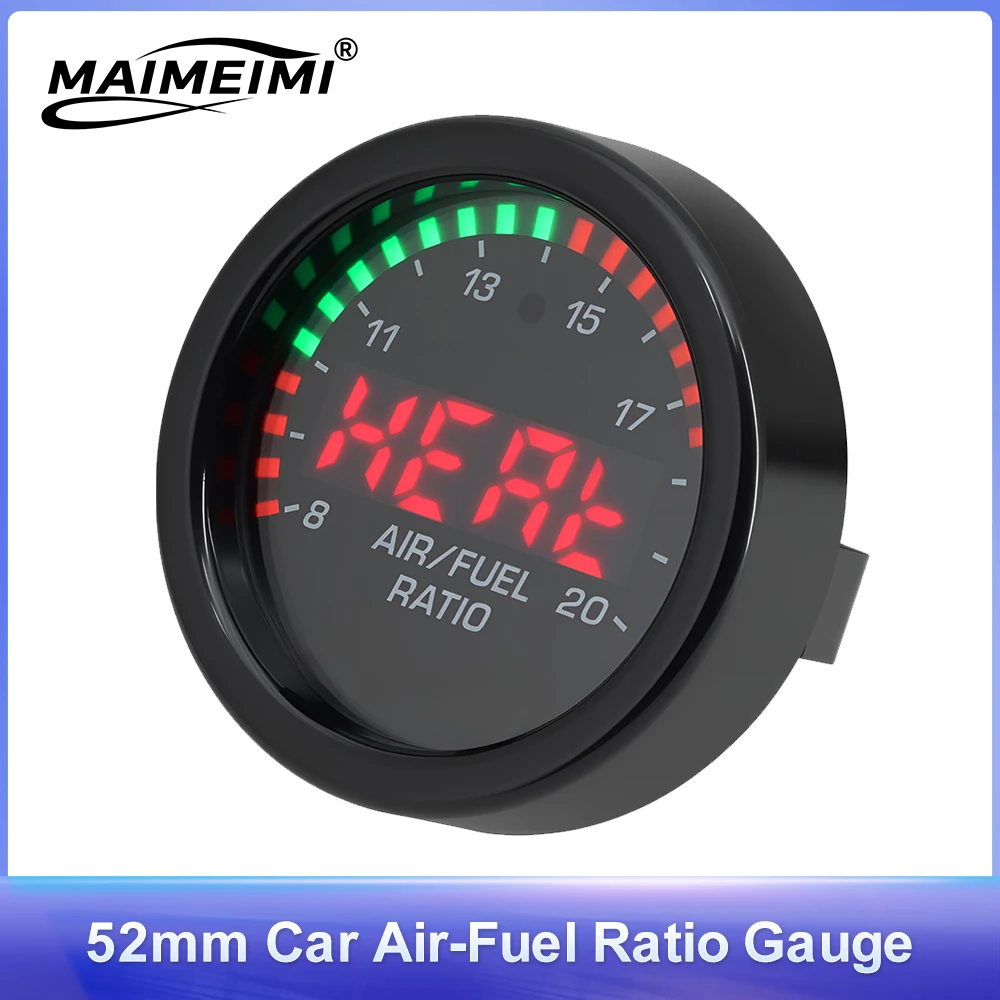

52mm Wideband Sensor AFR Air Fuel Ratio Gauge Kit 30-0300 X-Series LSU 4.9 0258017025 AFR Sensor Car O2 Air-fuel Ratio Gauge