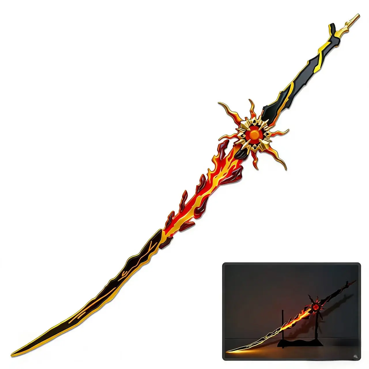 Wuthering Waves AUGUSTA Charged with Thunderous Authority Epee Game Peripherals Halloween Cosplay Prop Collection Toy