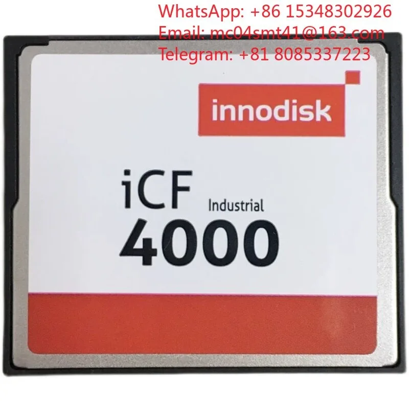 4GB Industrial CF Memory Card ICF4000, Wide Temperature Tolerance Compact Flash Storage Accessory for Industrial Control