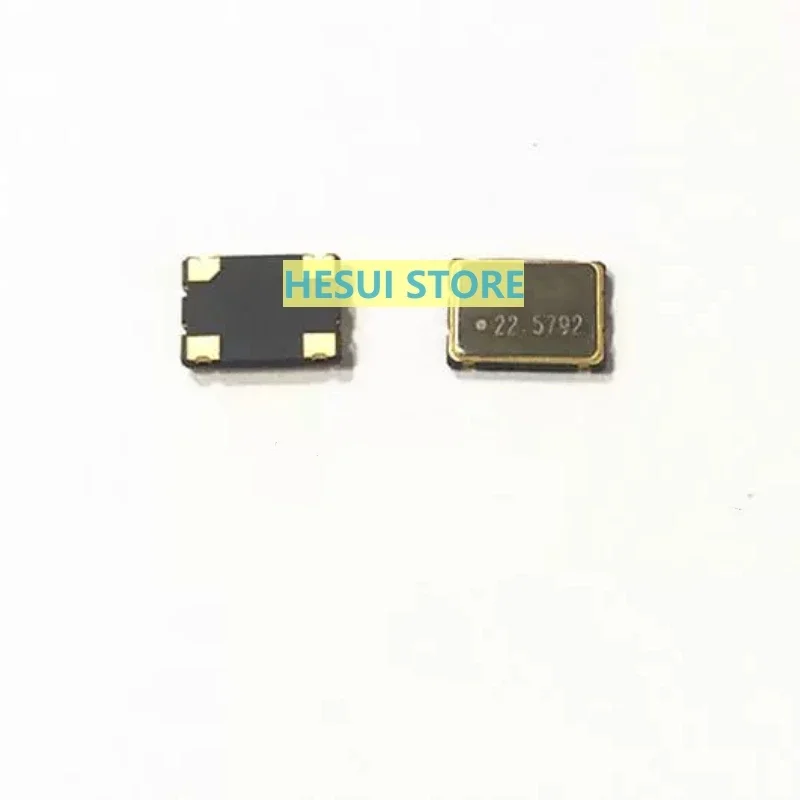 

1/5/10PCS Active chip crystal 5070 7050 22.5792MHZ 5*7 oscillator 3.3V