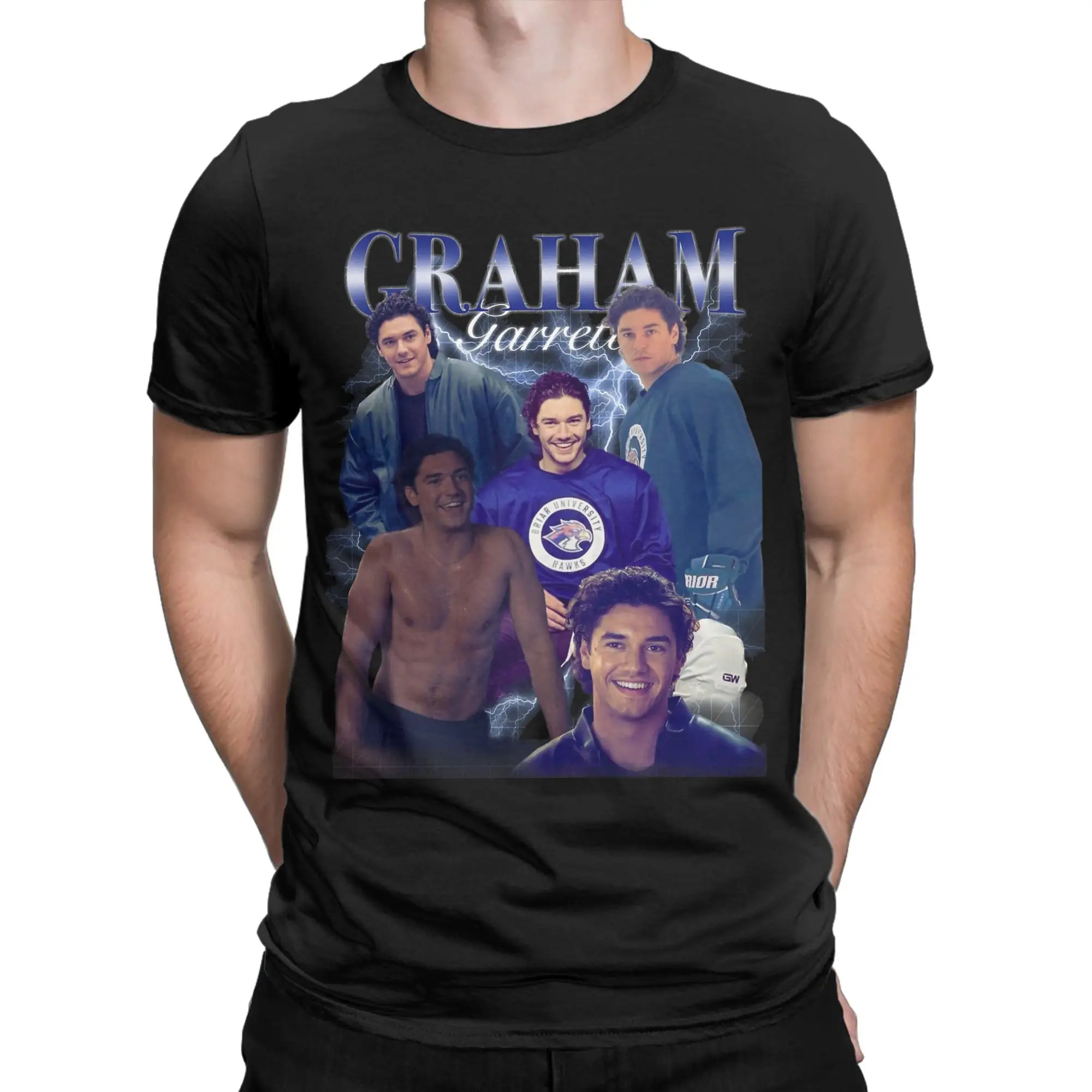 Casual Garrett Graham Off Campus T-Shirts Men Round Neck 100% Cotton T Shirt  Short Sleeve Tee Shirt Plus Size Tops
