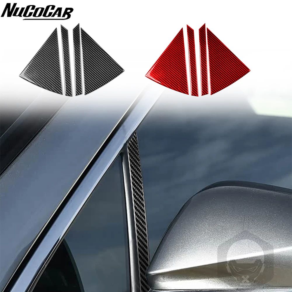 For Lexus RX 300 350h 500h 2023-2026 Carbon Fiber Rear window triangular panel Car Accessories Exterior Decorative Stickers