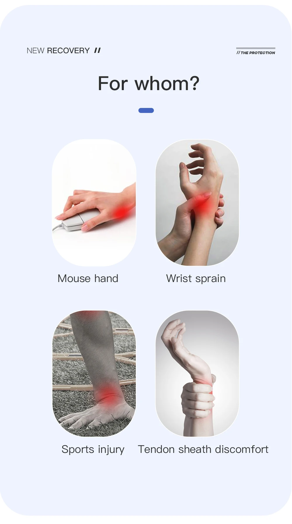 Flexible Schiene, Handgelenk-Daumen-Stützorthese für Sehnenentzündung, Arthritis, atmungsaktiver Daumenschutz, passend für die rechte und linke Hand – Detail 2