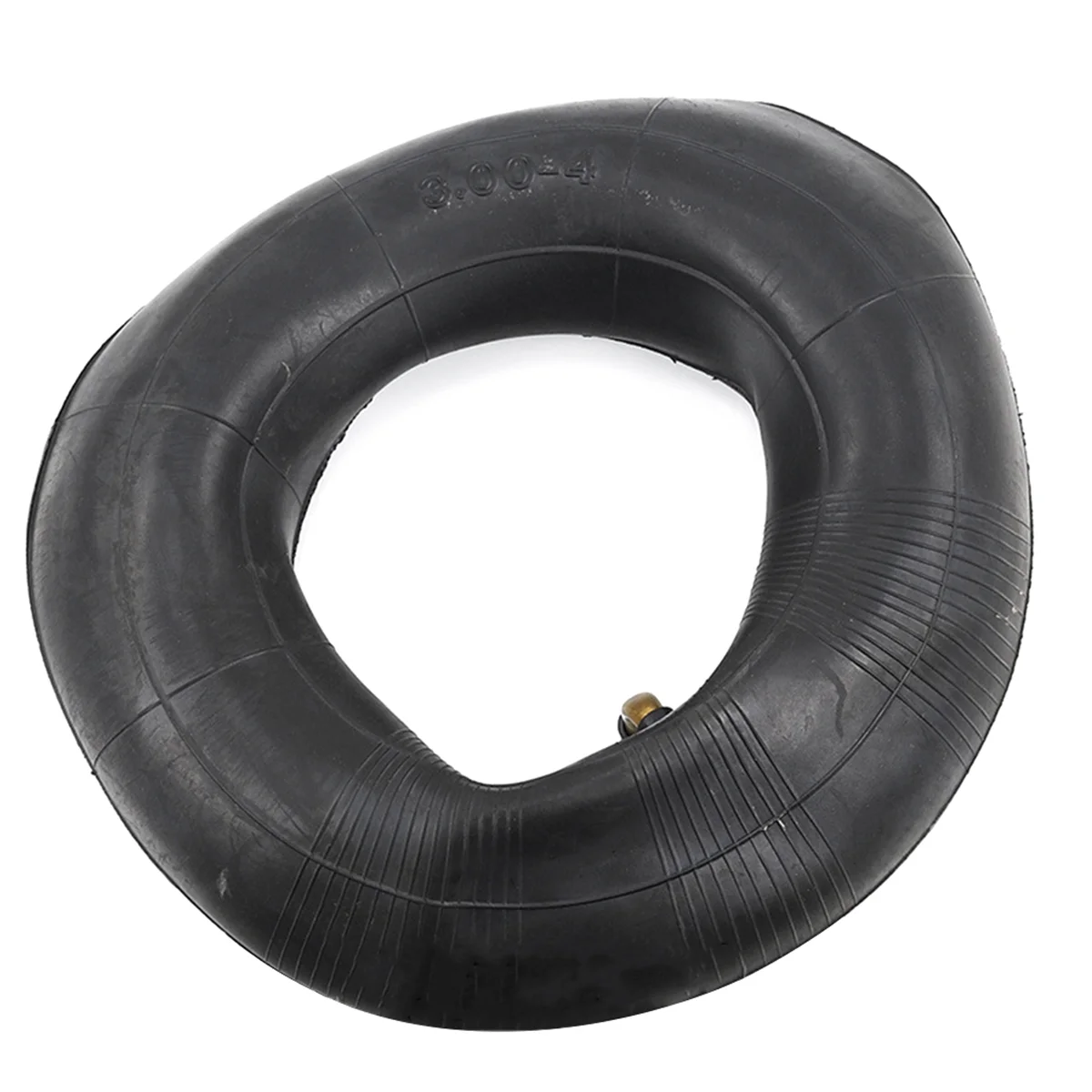 Pack of 2 Inner Tubes with TR87 Valve for Wheelbarrow, Sack Truck, Handcart 3.00-4, 10X3, 260X85 Black