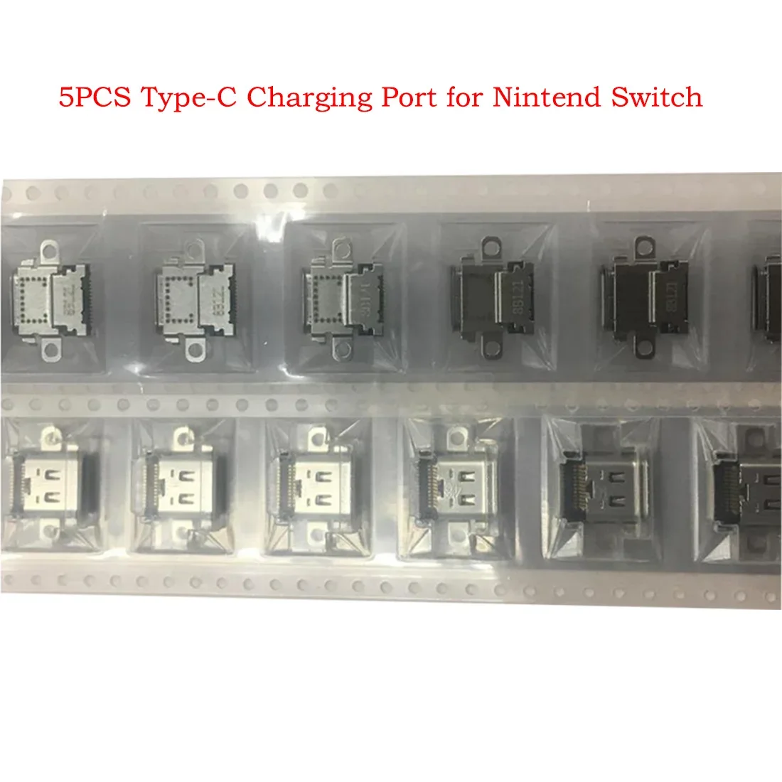 5PCS Typ-C Power Lade Buchse Port Stecker für Nintendo Switch Ns Konsole Zubehör