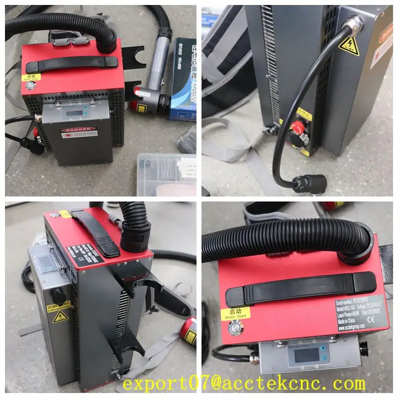 

Pulse Fiber Laser Cleaner 100W 200W 300W Laser Rust Removal Cleaning Machine