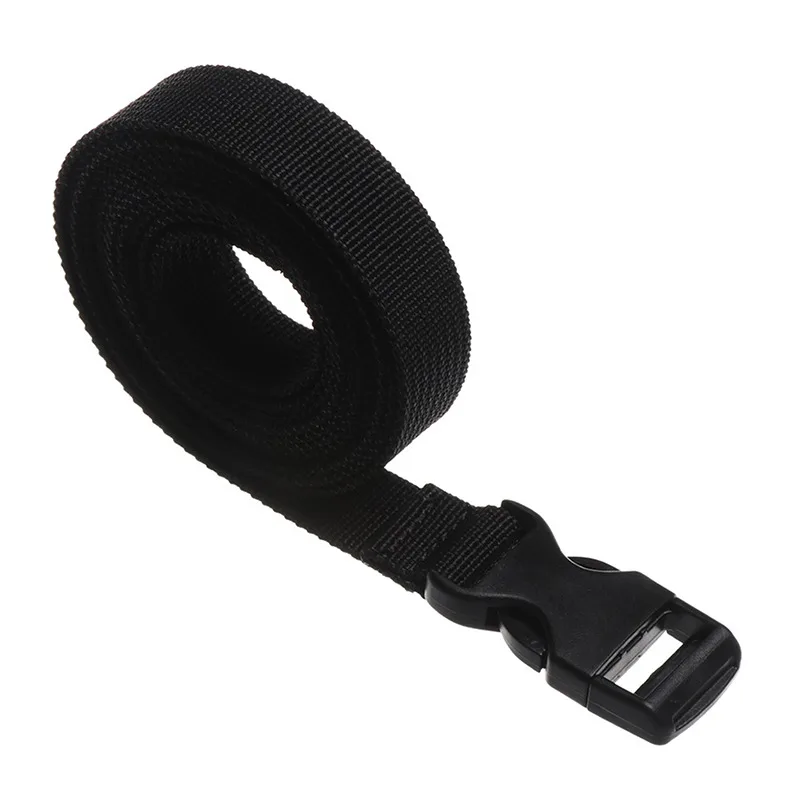 1PC Travel Tied Black Durable Nylon Cargo Tie Down Luggage Lash Belt Strap With Cam Buckle Travel Kits Outdoor Camping Tool view 4