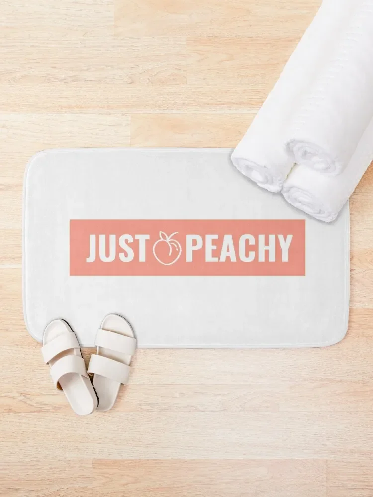 Just Peachy Bath Mat Carpets For The Bathroom Bathroom Deco Bath Rugs Mat