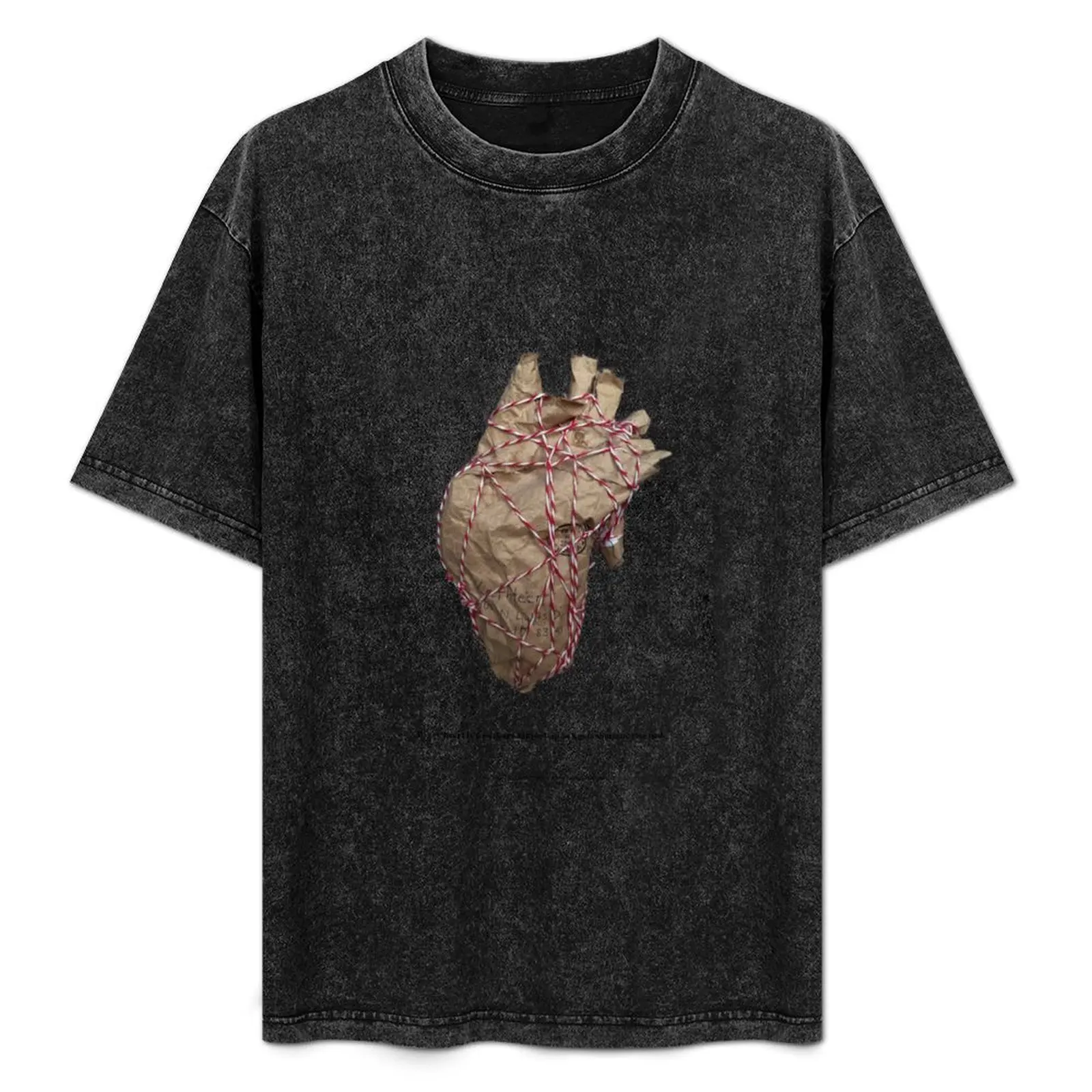 Cada corazón es un paquete, Fotografía/Escultura/Multimaterial, fanático de Josh Ritter, camiseta con letras de Kathleen