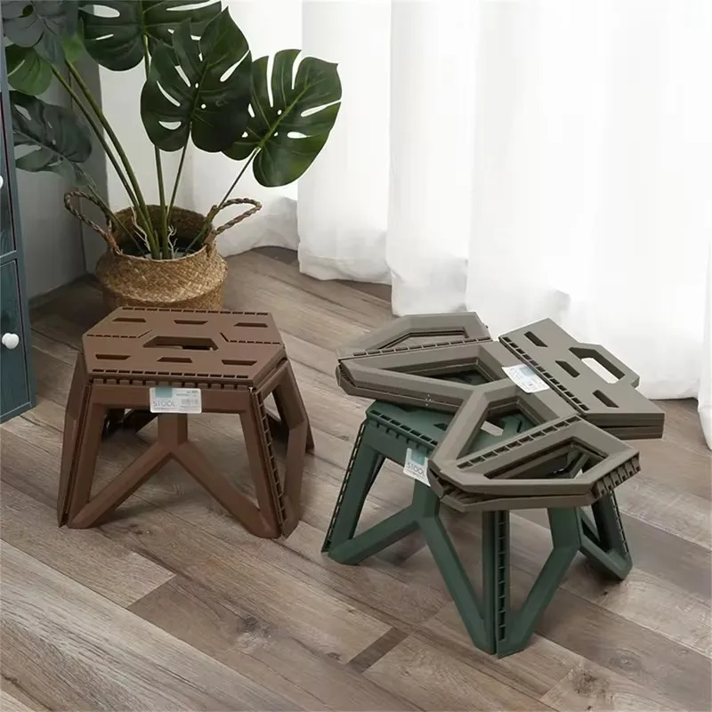 Portable Folding Seat for Outdoor Activities - Lightweight, Robust, and Long-Lasting Stool for Camping, Fishing, and Beach image 5