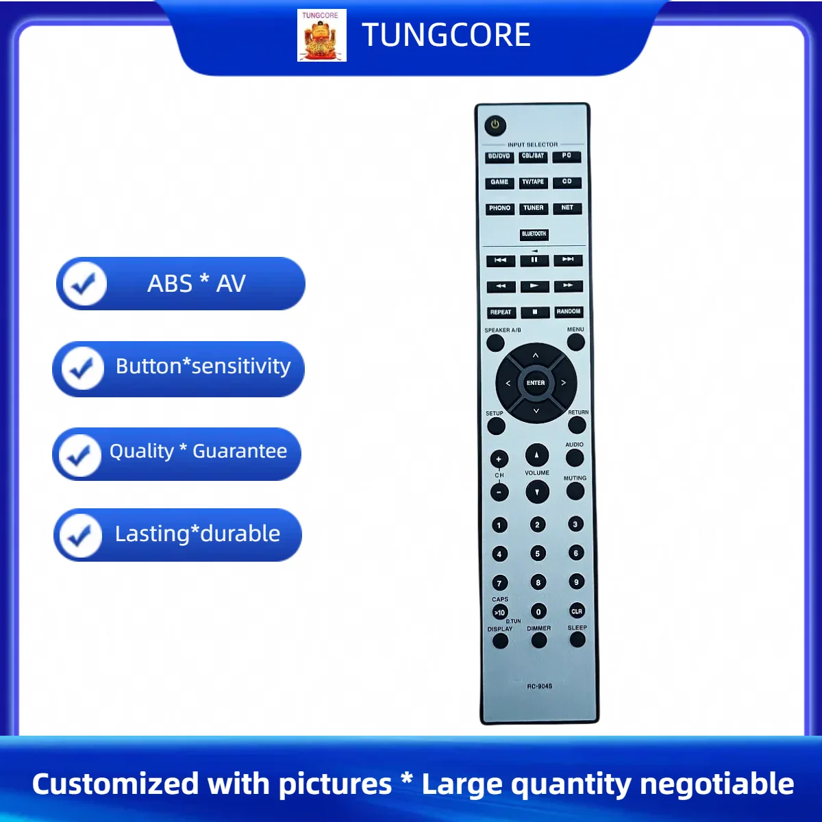 Original Remote Control For Onkyo & Integra TX-8030 24140903 TX-8260 TX-8270 4K UHD Network AV Receiver