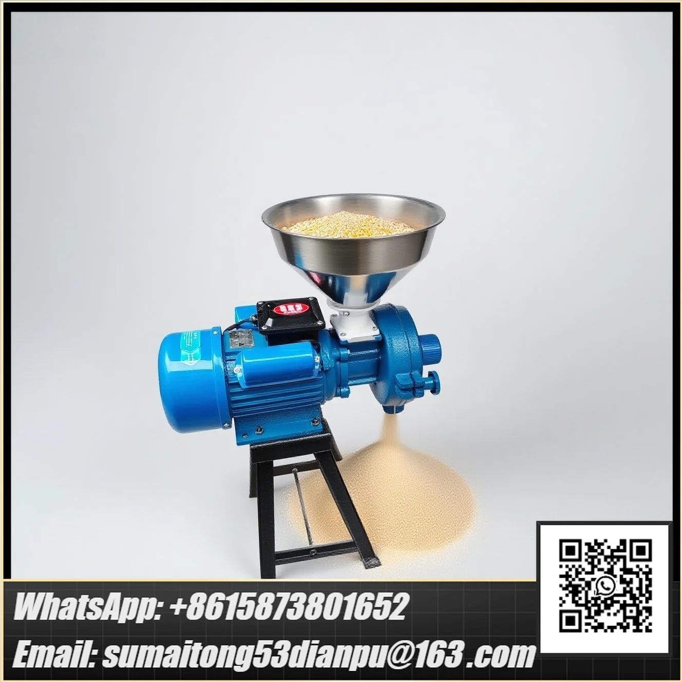 Industrial Automatic Multifunctional Motor & Engine Driven Big Scale Flour Mill for Rice Wheat Maize Grain Milling Machinery