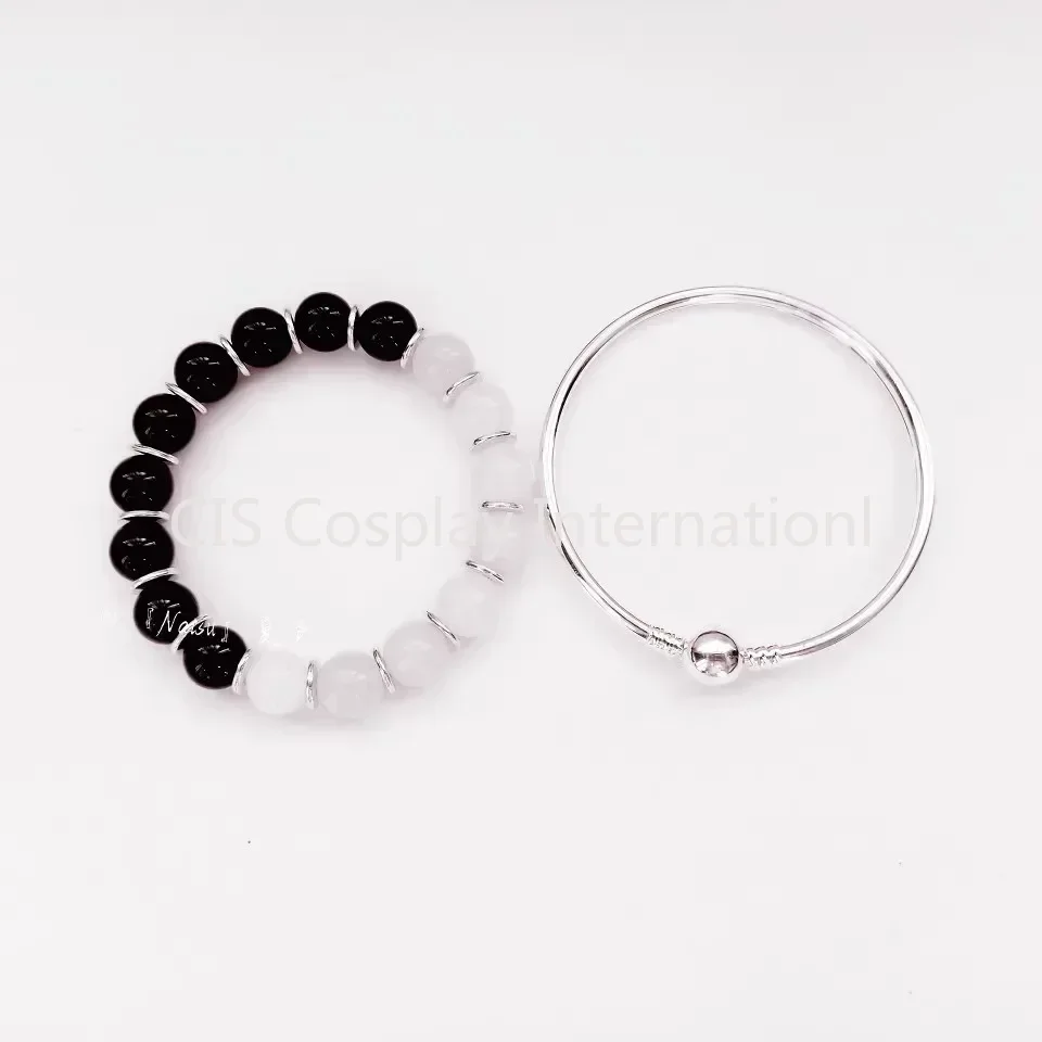 Hypnosis MIC Division Rap DRB Samatoki Aohitsugi Ichiro Yamada Cosplay Costumes Adults T-shirt Necklace Wig