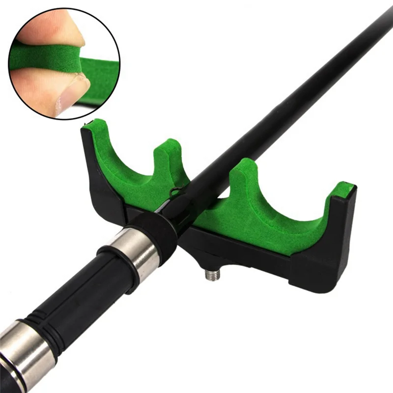 A69e2pcs Fishing Brackets Sea Poles EVA Universal Cross-Bar Brackets Large Poles Chajia