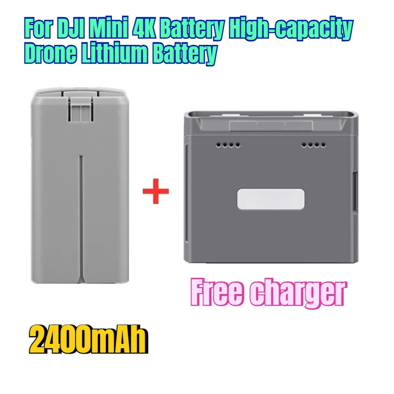 

2400mAh for DJI Mini 4K Battery High-capacity Drone Lithium Battery