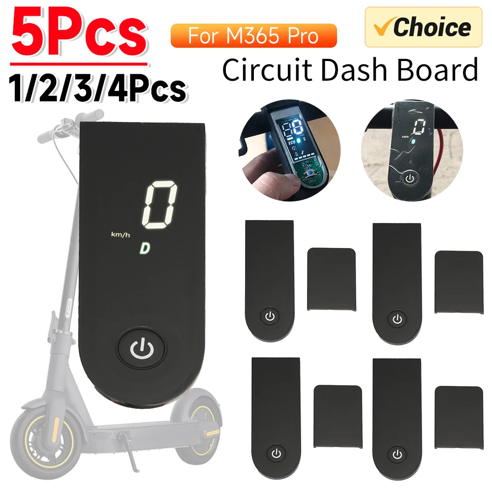 5-1 قطعة حافظة لوحة القيادة ل M365 برو سكوتر كهربائي شاشة عرض الدراجات البخارية الكهربائية في الهواء الطلق لوحة القيادة غطاء لوحة دوائر كهربائية #1