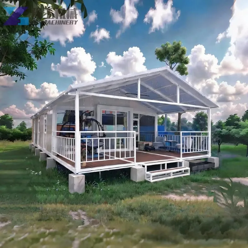 YG Customized 20/40FT Folding House Australia Standard Foldable Prefab Tiny House Mobile Home Expandable Modular Container House