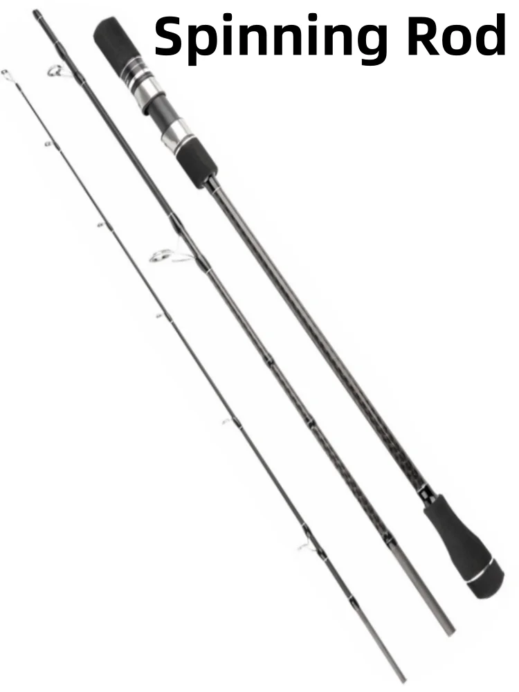 firemaple 1,83/1,91 m 6 ft MH Leistung 3 Abschnitte Carbon tragbare Reise langsam Jigging-Rute schnelle feste Spitze Spinning Offshore-Boot-Angelrute 3