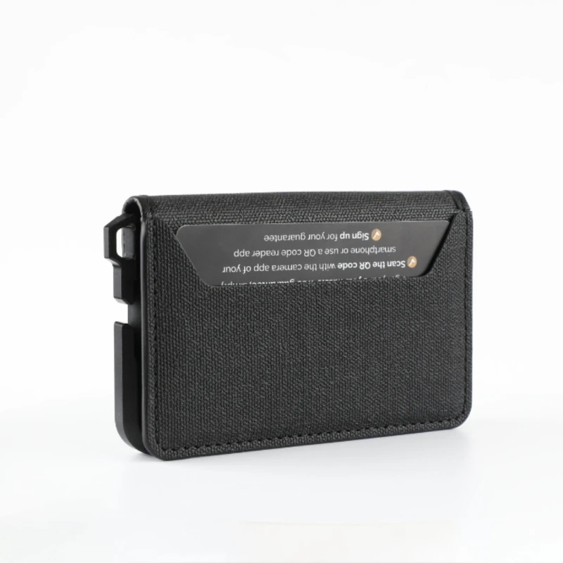 New leather RFID aluminum alloy card holder multi-function minimalist wallet with outdoor metal bottle opener wallet