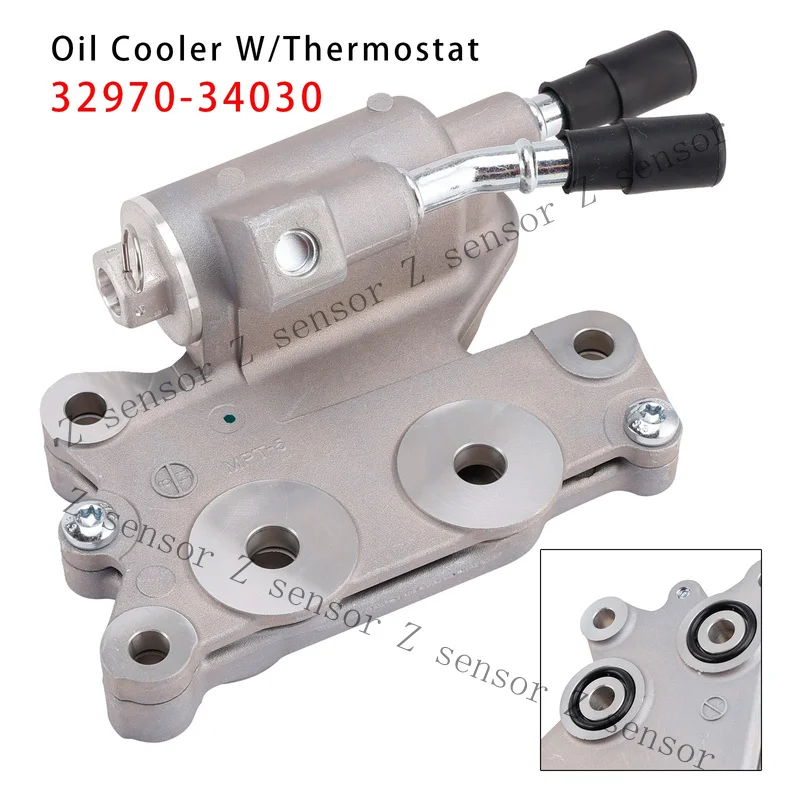 Z+ Oil Cooler W/Thermostat 32970-34030 For Toyota Tundra Sequoia F8