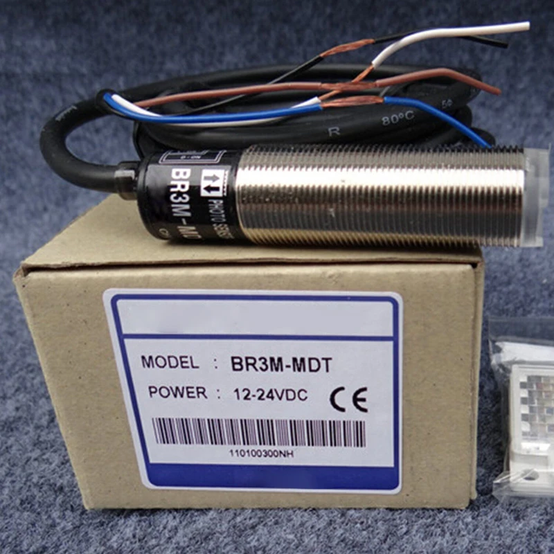 

BR3M-MDT BR3M-MDT-P New Photoelectric Switch Sensor High Quality Mirror Reflection Warranty For One Year