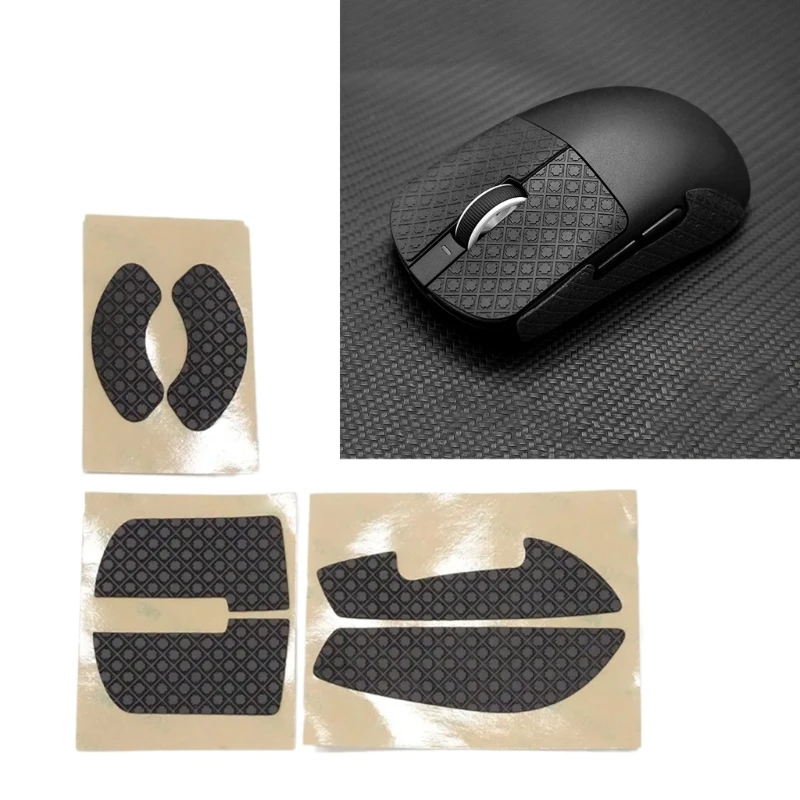 Mouse Sticker Mouse Grip Tape For VGN VXE Mouse Skin Antislip Silicone Secure Hold Gaming Accessory Water Absorption