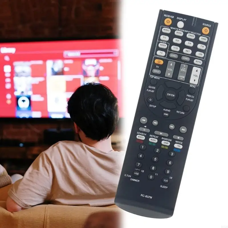 H37B RC837M Утопивший пульт дистанционного управления для моделей видео приемника RC837M TX-NR616