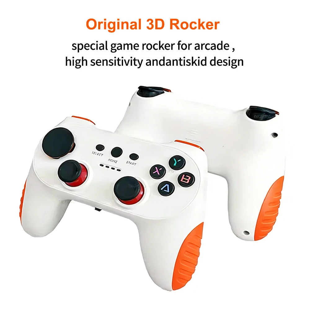 2026 New Game Stick TV Game S905 Retro Video Gaming Console 128G 50000+ Games 4K Dual Wireless Gamepad X10 Pro Game Stick 4K view 4
