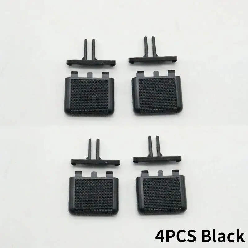 

4pcs Black or Brown Front A/C Air Conditioner Vents Outlet Tab Clip For Toyota Land Cruiser Prado LC150 2010-2017