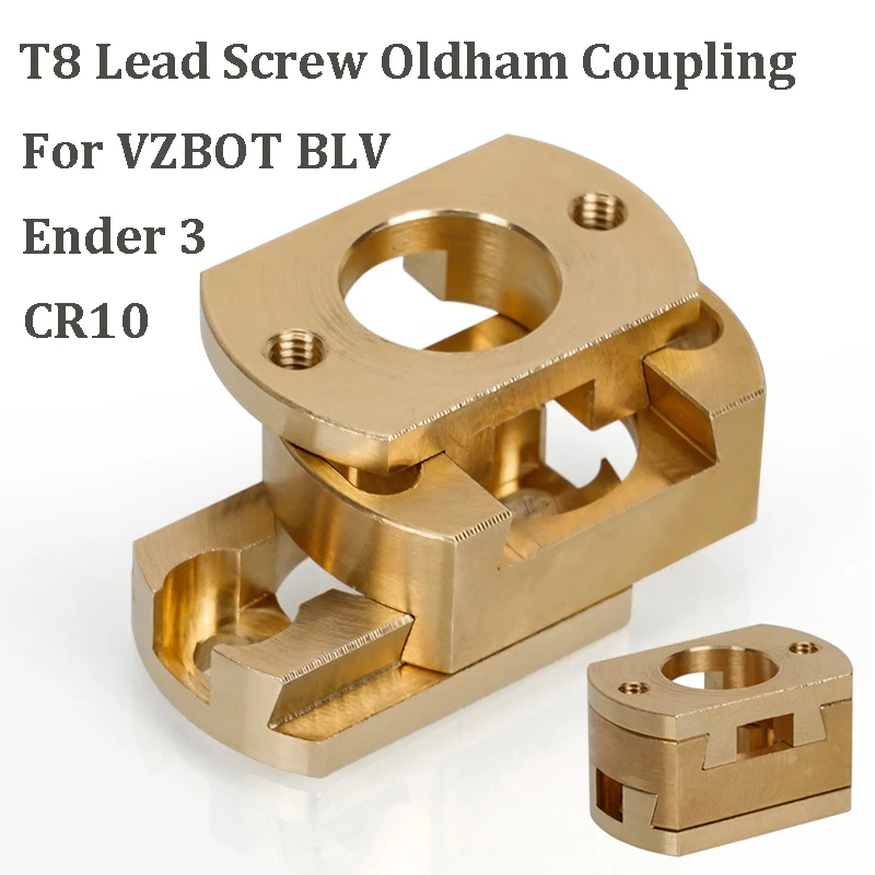 

1/2pcs Oldham Coupling For VZBOT BLV Ender 3 CR10 Series 3D Printer Parts T8 Z-axis Lead Screw Coupling T8 Lead Screw Coupler