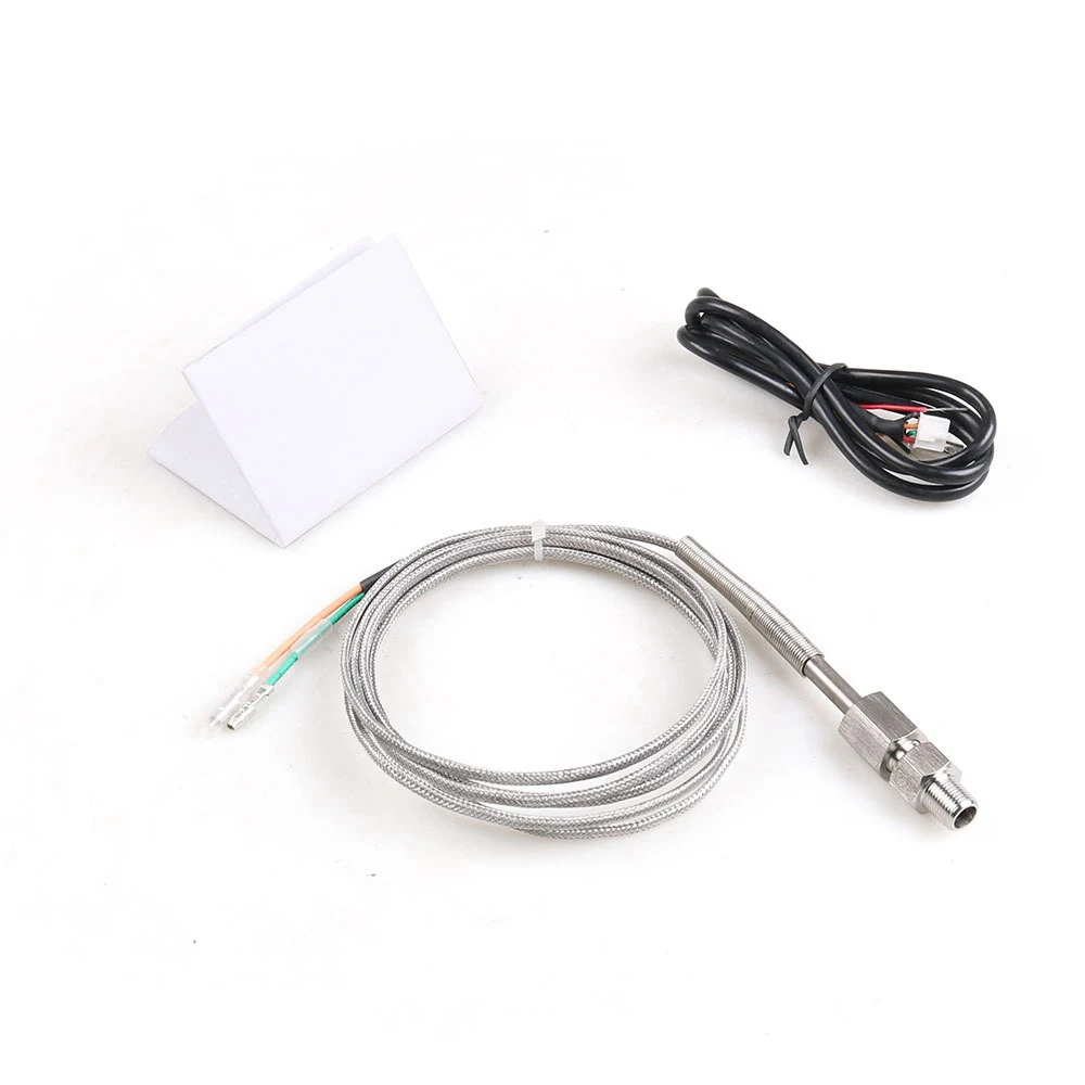 DT42-2 Inch 52Mm Exhaust Gas Temp Gauge Digital Exhaust Temperature EGT EXT Gauge Blue Led Car Gauge Car Meter With Sensor - view 5